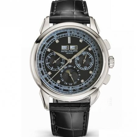 TF出品 百达翡丽（Patek Philippe）超级复杂功能时计系列万年历男士全自动机械腕表 直径43mm（多个颜色可供挑选）