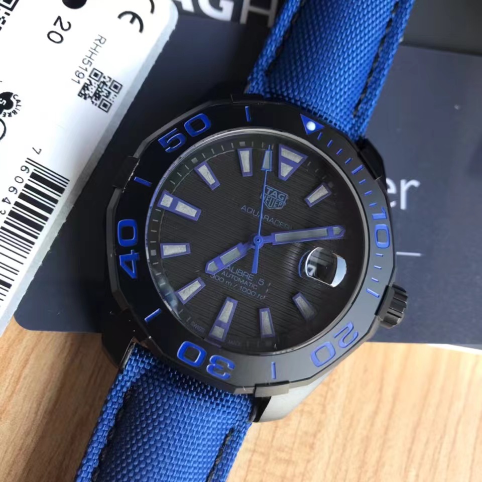 Original Tagheuer,泰格豪雅競潛系列机機表43mm表径