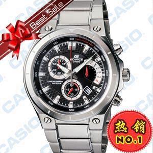 CASIO EDIFICE系列三眼計時碼錶賽車錶卡西歐EF-526D-1AVDF