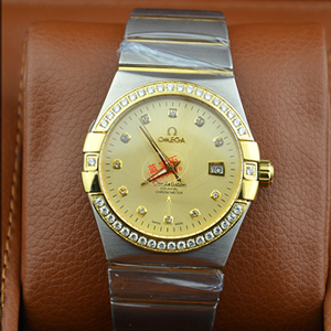 歐米茄新款時尚進口機芯全自動男士機械腕錶OM9123780